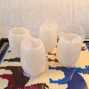 Silicone Flexible Wine Glass Set Of 4